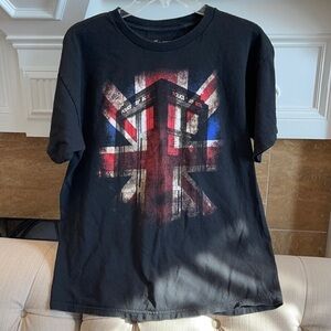 𝅺men’s Doctor Who Tardis Ripple Junction T-Shirt